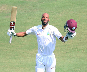 Mixed Fortunes For Windies On Day Two