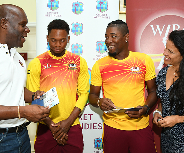 Leeward Islands Cricketers Receive Health Insurance Cards