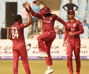 Lewis Smashes Big Sixes As WI Start T20Is With A Bang vs Afghanistan!