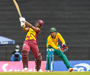 Match Report: Lewis Goes On Six-Hitting Spree As West Indies Win Big