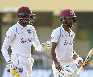 Captain Brathwaite Carries Hopes Of Victory On Final Day