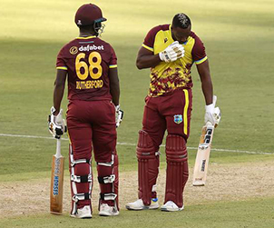 Historic Partnership Between Russell & Rutherford Leads West Indies To Win, Ending Australia Tour On A High