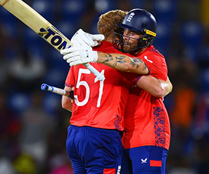 England Claim Commanding Win Over West Indies in High-scoring Super Eight Affair